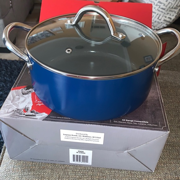 Emeril Lagasse Kitchen Bnwt 45qt Low Stock Pot By Emeril Lagasse